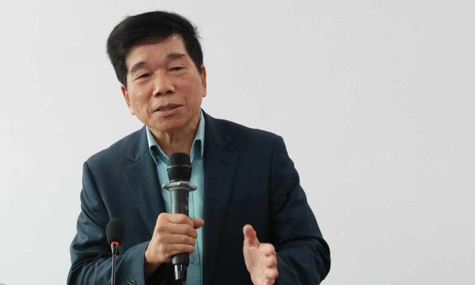 Ông Nguyễn Quốc Hiệp, Chủ tịch Công ty cổ phần bất động sản Toàn Cầu (GP Invest). Ảnh: Lê Quân